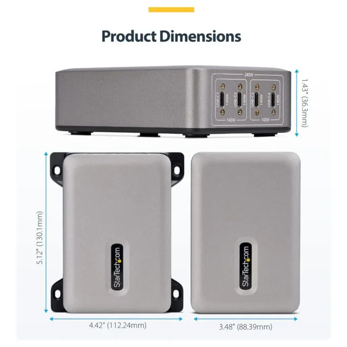StarTech.com 424DEU-USB-C-CHARGER mobile device charger — image 22