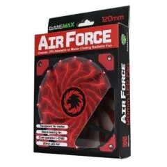 100percent Airforce 120mm LED Case Fan - 9 Blades Ultra Silent - Single Color LED