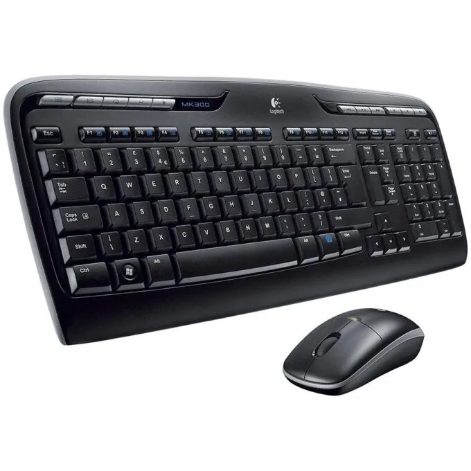 LOGITECH MK330 Wireless Combo - BLACK - HRV-SLV-SRB — image 1