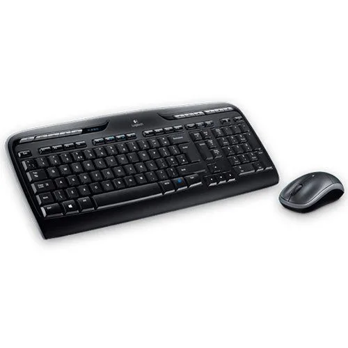 LOGITECH MK330 Wireless Combo - BLACK - GREEK — image 2
