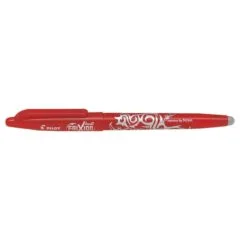 PILOT FRIXION BALL - GEL INK ROLLER - RED- MEDIUM TIP (0.7MM)