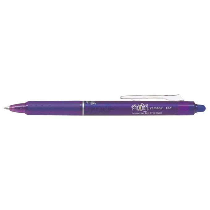 PILOT FRIXION CLICKER R. BALL 0.7MM PURPLE — image 1