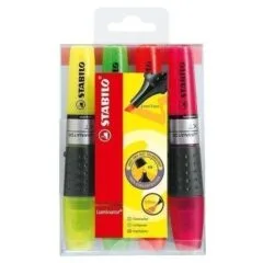 STABILO LUMINATOR WALLET OF 4 PCS