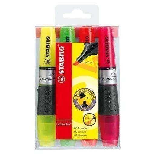 STABILO LUMINATOR WALLET OF 4 PCS — image 1