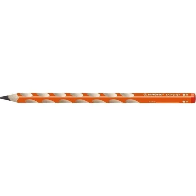 STABILO EASYGRAPH HB PENCIL (R) ORANGE — image 1