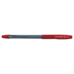 PILOT PEN W GRIP MED. RED
