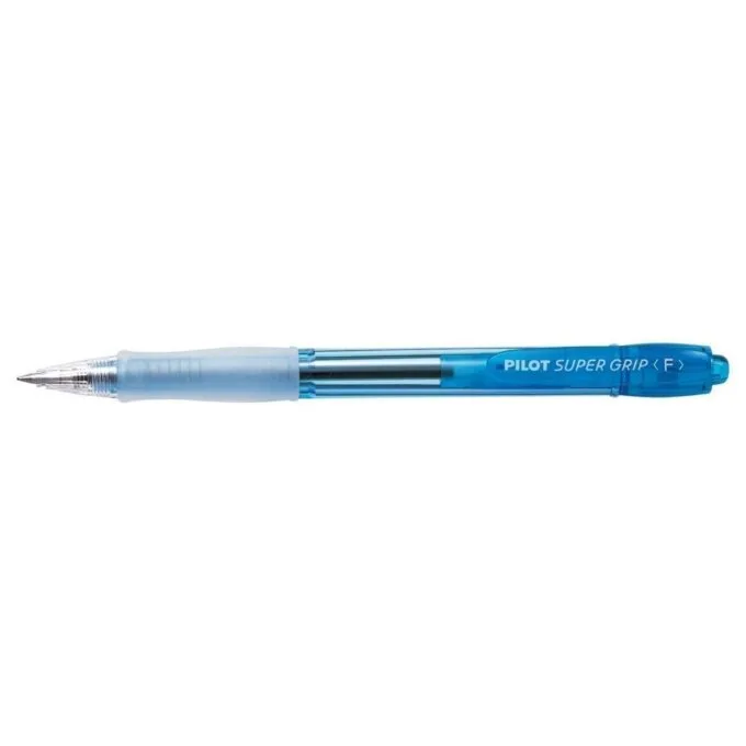 PILOT PEN W GRIP NEON BLUE BARREL — image 1