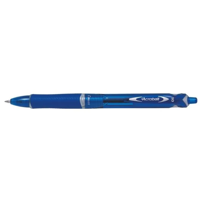 PILOT ACROBALL BALL POINT PEN MEDIUM BLUE — image 1