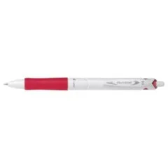 PILOT ACROBALL PURE WHITE POINT PEN MEDIUM RED