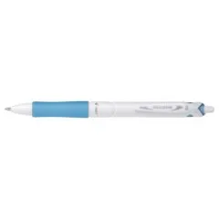 PILOT ACROBALL PURE WHITE POINT PEN MEDIUM LIGHT BLUE