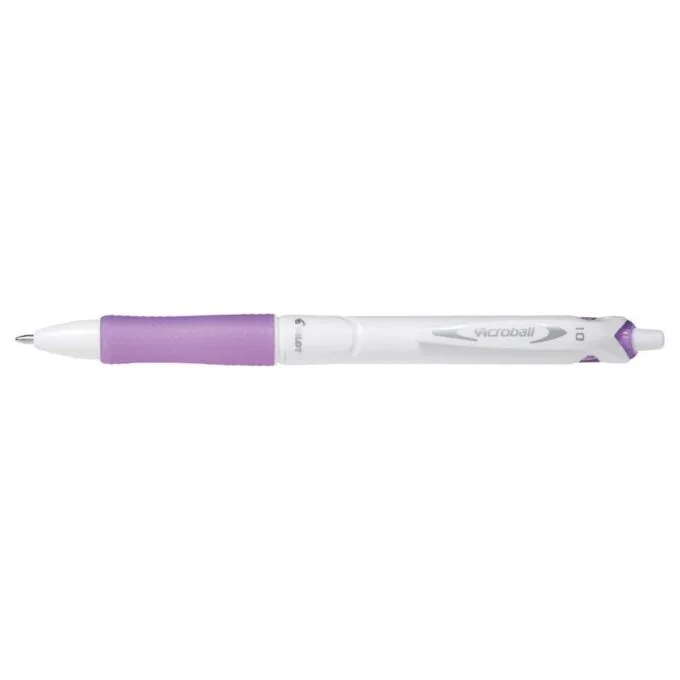 PILOT ACROBALL PURE WHITE POINT PEN MEDIUM VIOLET — image 1