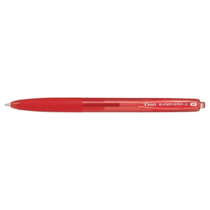 PILOT BALL PEN SUPER GRIP G - FINE RED — image 1