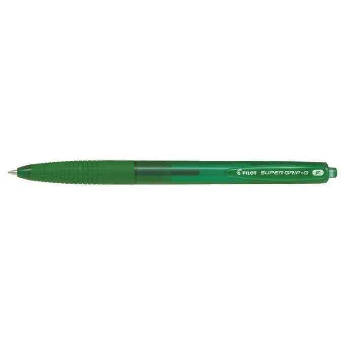 PILOT BALL PEN SUPER GRIP G - FINE GREEN — image 1