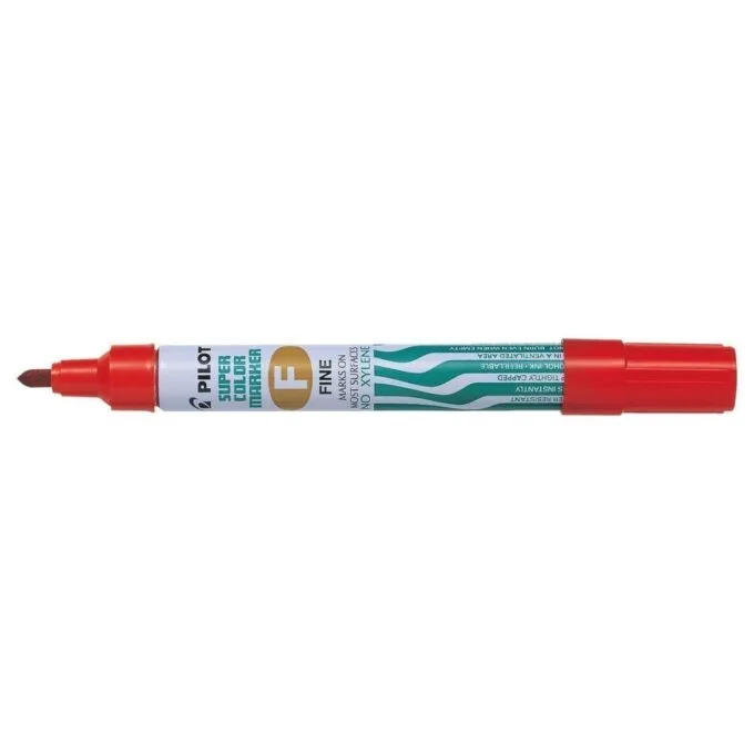 PILOT MARKER PERMA FINE RED — image 1
