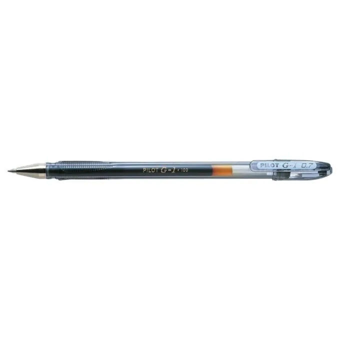 PILOT G-1 BALLPOINT PEN GEL MEDIUM 0.7 BLACK — image 1