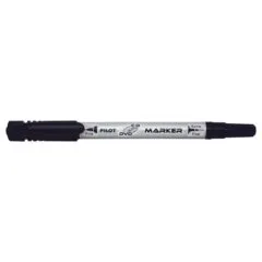 PILOT TWIN CD MARKER EXTRA FINE / FINE TIP BLACK