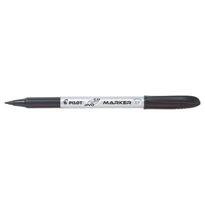PILOT CD MARKER EXTRA FINE BLACK BEGREEN — image 1