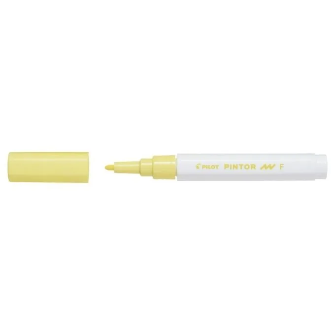 PILOT PINTOR MARKER FINE TIP PASTEL YELLOW — image 1