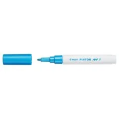 PILOT PINTOR MARKER FINE TIP METALLIC BLUE