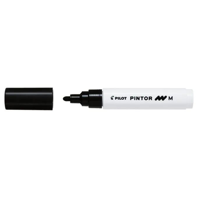 PILOT PINTOR MARKER MEDIUM TIP - BLACK — image 1