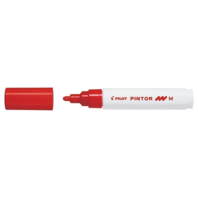 PILOT PINTOR MARKER MEDIUM TIP - RED — image 1