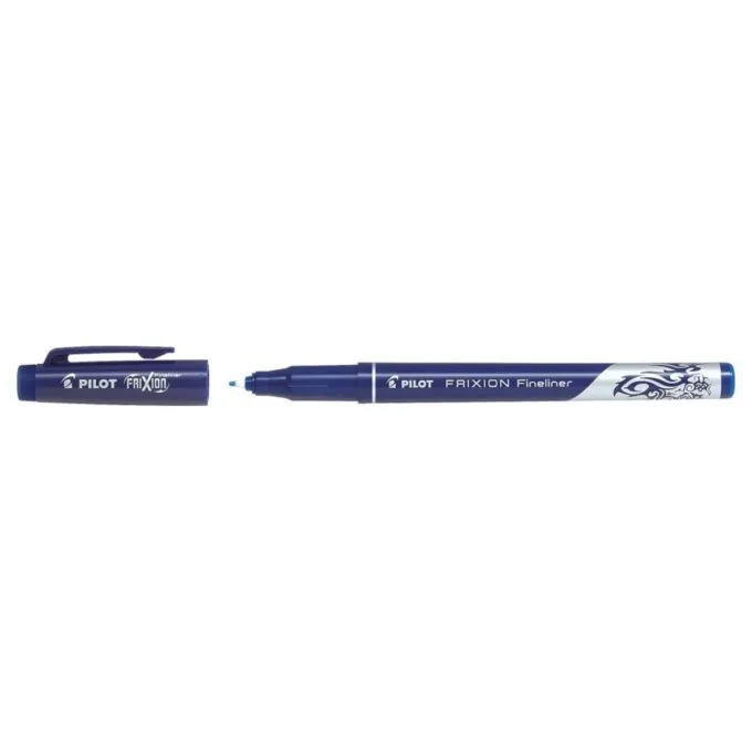 PILOT FRIXION FINELINER - FINELINER MARKER PEN - BLUE - FINE TIP — image 1