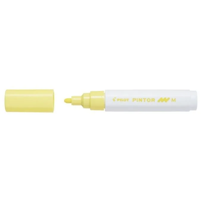 PILOT PINTOR MARKER MEDIUM TIP - PASTEL YELLOW — image 1
