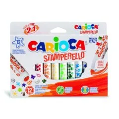 CARIOCA STAMP MARKERS 12 PCS