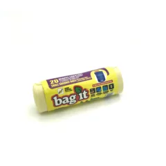 BAGIT STARSEALED BAGS CREAM 470X530MM 20 PCS ROLL