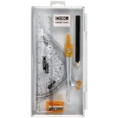 COX MATHEMATICAL INSTR. 8 PCS SET