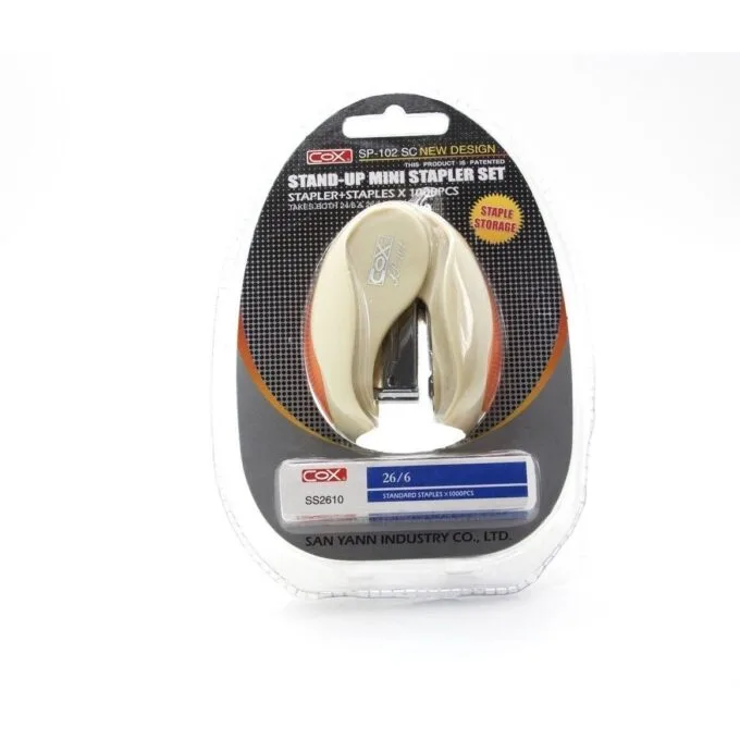 COX STAPLER WITH STAPLES SET — image 1