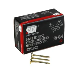SDI PAPER FASTENER 1 100 PCS BOX