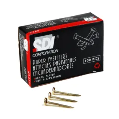 SDI PAPER FASTENER 1 1/4 100 PCS BOX