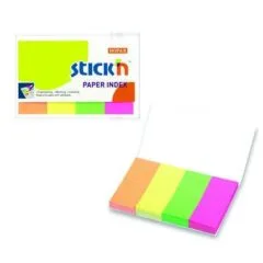 STICK N PAPER INDEX 50X20MM 4 X 200 SHEETS PAD