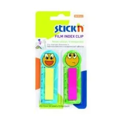 STICK N FILM INDEX CLIP 45X12MM 2 X 25 SHEETS PAD