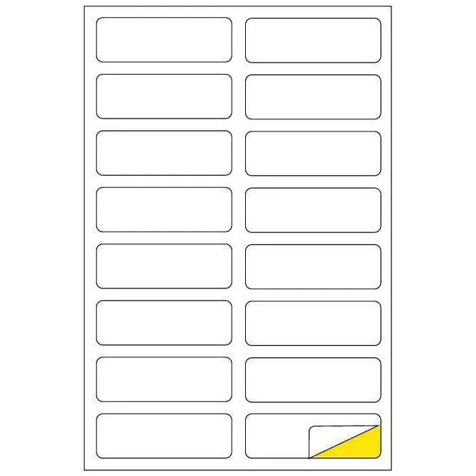 MARKIN LABEL A4 99.1X34MM 100 SHEETS BOX — image 1