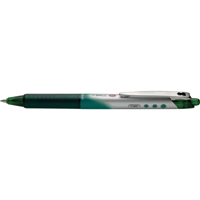 PILOT V BALL RT ROLL PEN 0.5MM GREEN — image 1