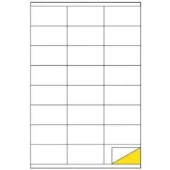 MARKIN LABEL A4 70X36MM 100 SHEETS BOX