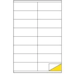 MARKIN LABEL A4 105X36MM 100 SHEETS BOX