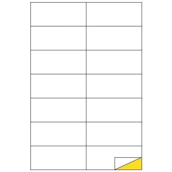 MARKIN LABEL A4 105X42MM 100 SHEETS BOX — image 1