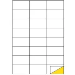 MARKIN LABEL A4 70X37MM 100 SHEETS BOX