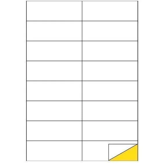 MARKIN LABEL A4 105X37MM 100 SHEETS BOX — image 1