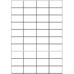 MARKIN LABEL A4 52X29.7MM 100 SHEETS BOX