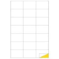 MARKIN LABEL A4 70X42MM 100 SHEETS BOX