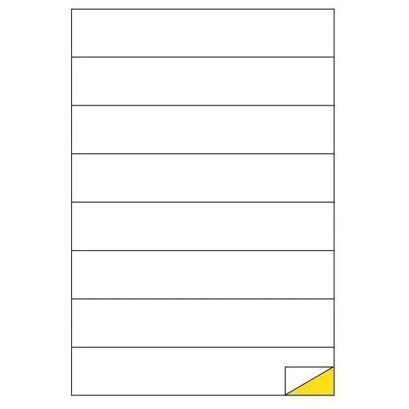 MARKIN LABEL A4 210X37MM 100 SHEETS BOX — image 1