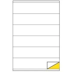 MARKIN LABEL A4 210X48MM 100 SHEETS BOX