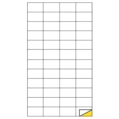 MARKIN LABEL A4 48X25MM 100 SHEETS BOX