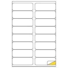 MARKIN LABEL A4 103.5X36MM 100 SHEETS BOX