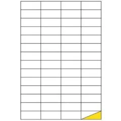 MARKIN LABEL A4 52.5X21.17MM 100 SHEETS BOX