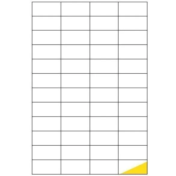 MARKIN LABEL A4 52.5X25MM 100 SHEETS BOX — image 1